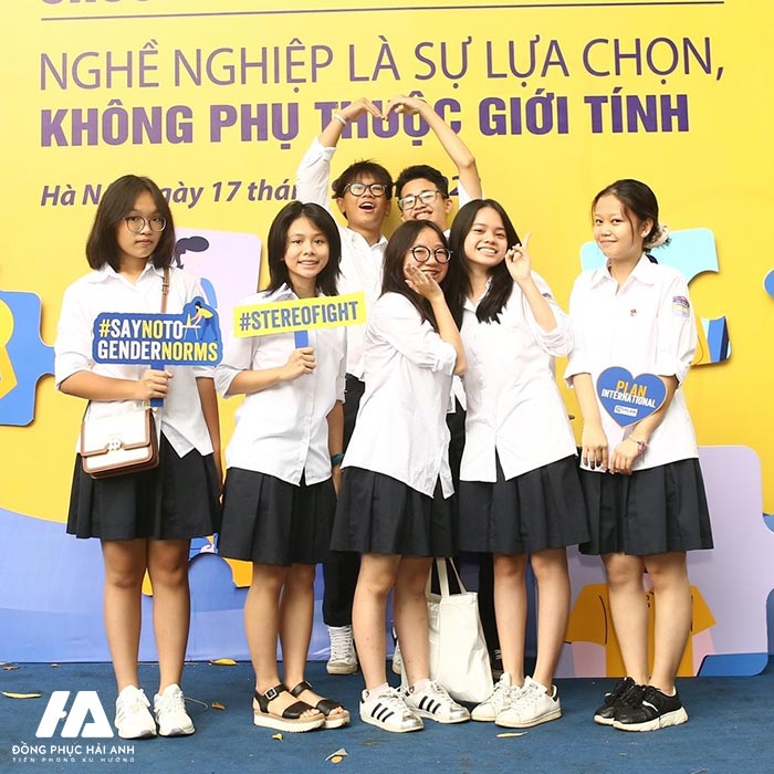 Đồng phục Hải Anh - Đơn vị may áo đồng phục học sinh chất lượng, giá rẻ