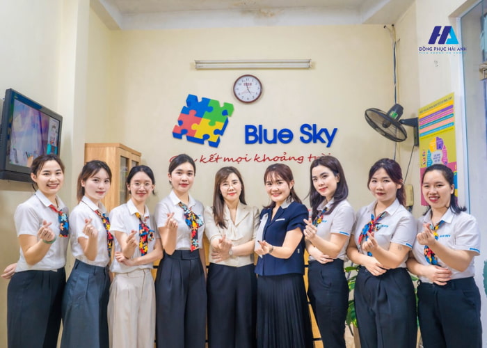 Lợi ích của các mẫu đồng phục trung tâm Blue Sky