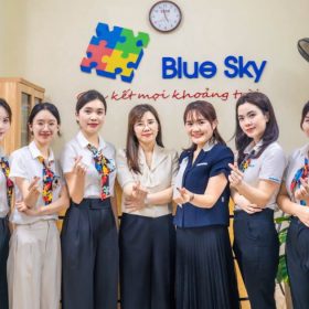 Đồng phục trung tâm giáo dục blue sky- đồng phục Hải Anh