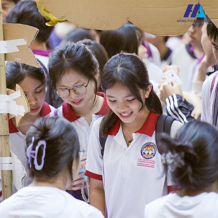 Bên cạnh kiến trúc trường, đồng phục Trưng Vương cũng là một phần đặc biệt tô thêm nét đẹp cho ngôi trường