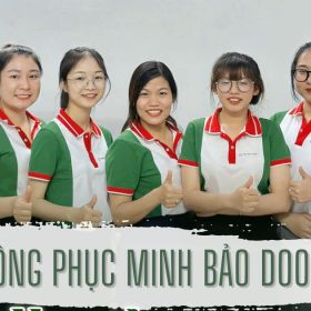 Đồng phục MINH BẢO DOOR- đồng phục Hải Anh