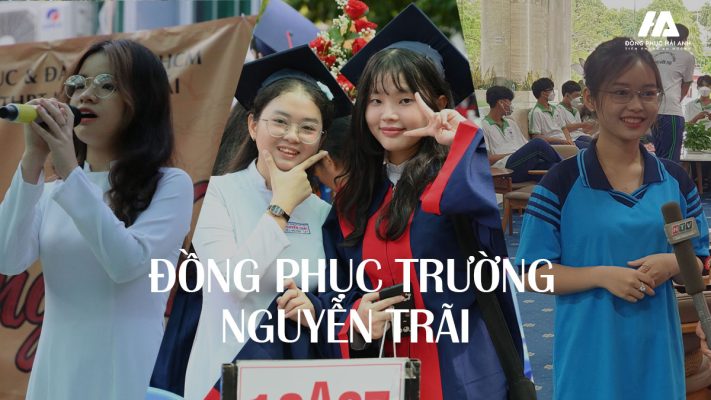 mẫu áo đồng phục thpt Nguyễn Trãi