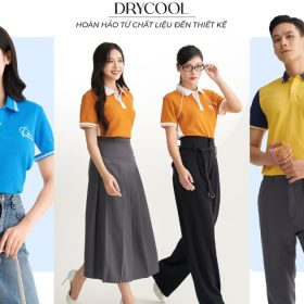 Vải Drycool- đồng phục Hải Anh