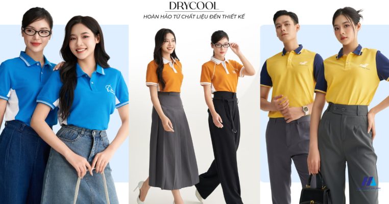 Vải Drycool- đồng phục Hải Anh