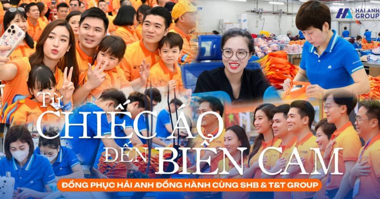 đồng phục sự kiện SHB và T&T GROUP- đồng phục Hải Anh