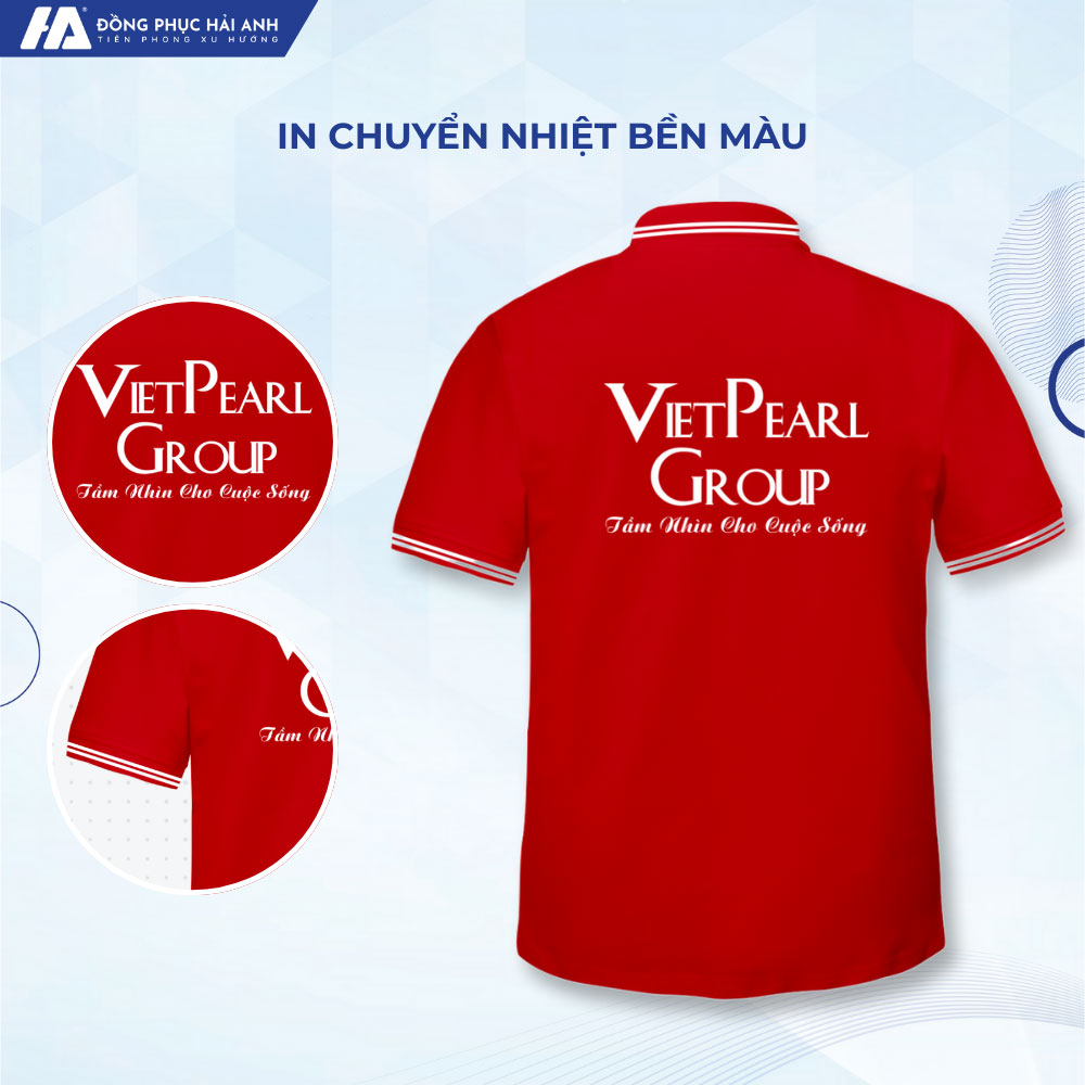 Thiết kế áo giúp hình ảnh đội ngũ nhân viên thêm phần chuyên nghiệp hơn