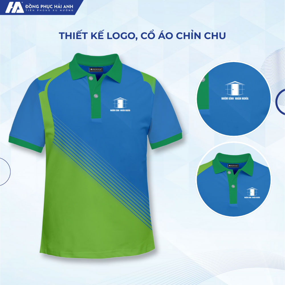 Thiết kế áo đồng phục du lịch đơn giản mà tinh tế