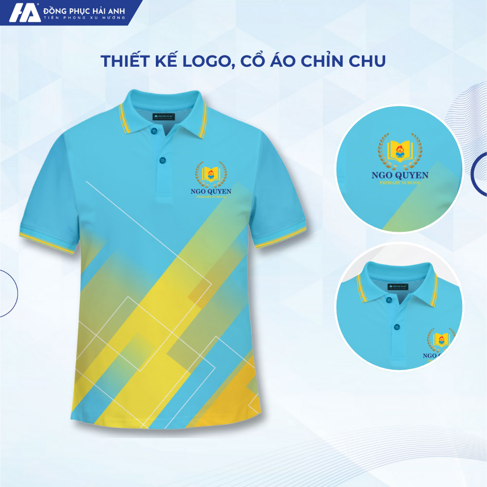 Thiết kế áo đồng phục du lịch năng động và dễ cá nhân hóa