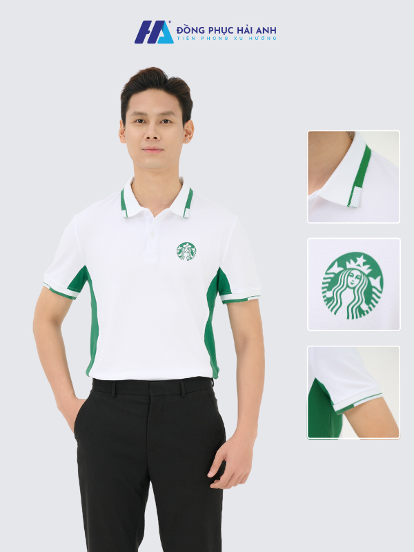 Thiết kế áo đồng phục hiện đại, trẻ trung và tôn lên vẻ thanh lịch, chuyên nghiệp