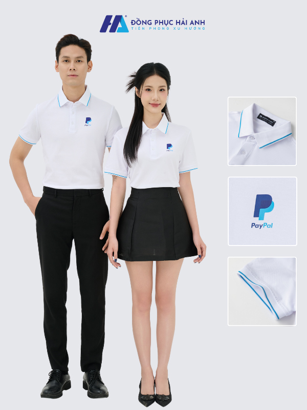 Mẫu áo đồng phục đem đến diện mạo chỉn chu và trẻ trung cho nhân viên 